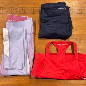 OUTDOOR VOICES XS Bundle of 3 ~ Let's Go!!